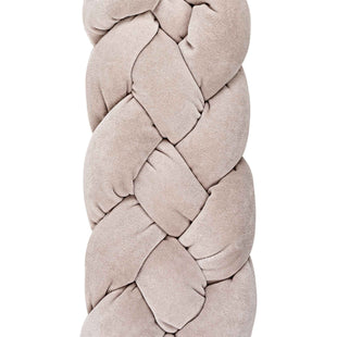 Treccia 4 intrecci Tortora in ciniglia