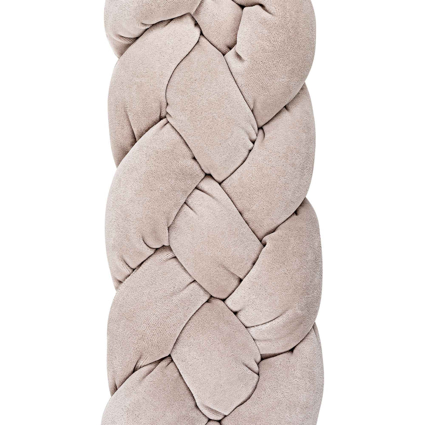 Treccia 4 intrecci Tortora in ciniglia