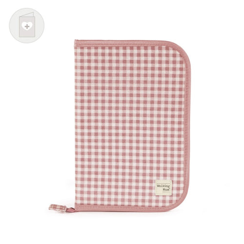 Portadocumenti/Libretto pediatrico Vichy rosa