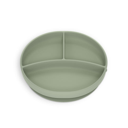 Piatto in silicone multiscomparto - Essence verde