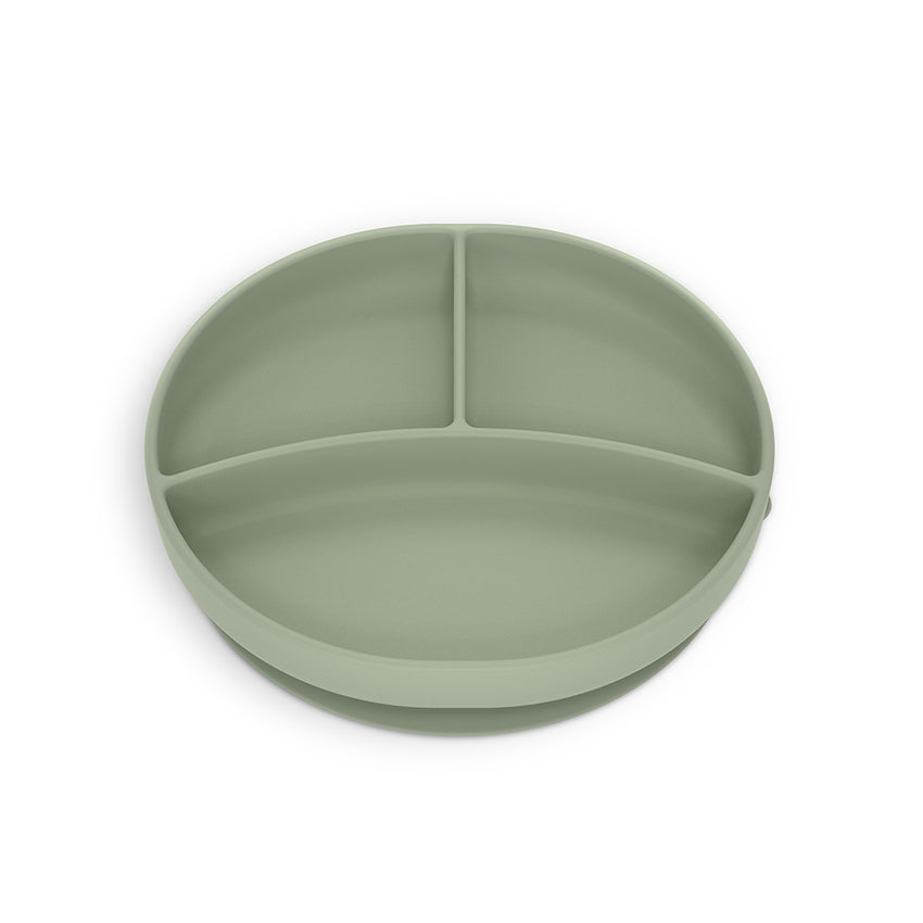 Piatto in silicone multiscomparto - Essence verde