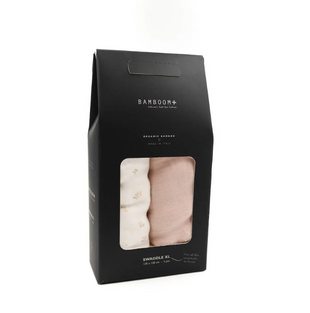 Set 2 swaddle - Tulips