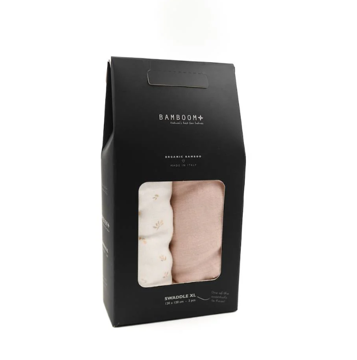 Set 2 swaddle - Tulips