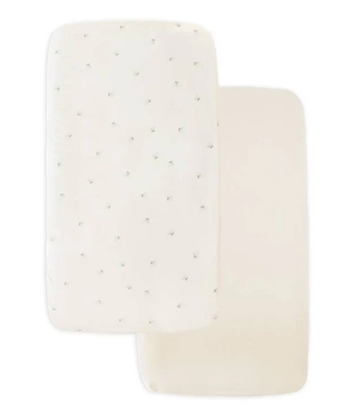 Coprimaterasso con angoli set 2 pezzi