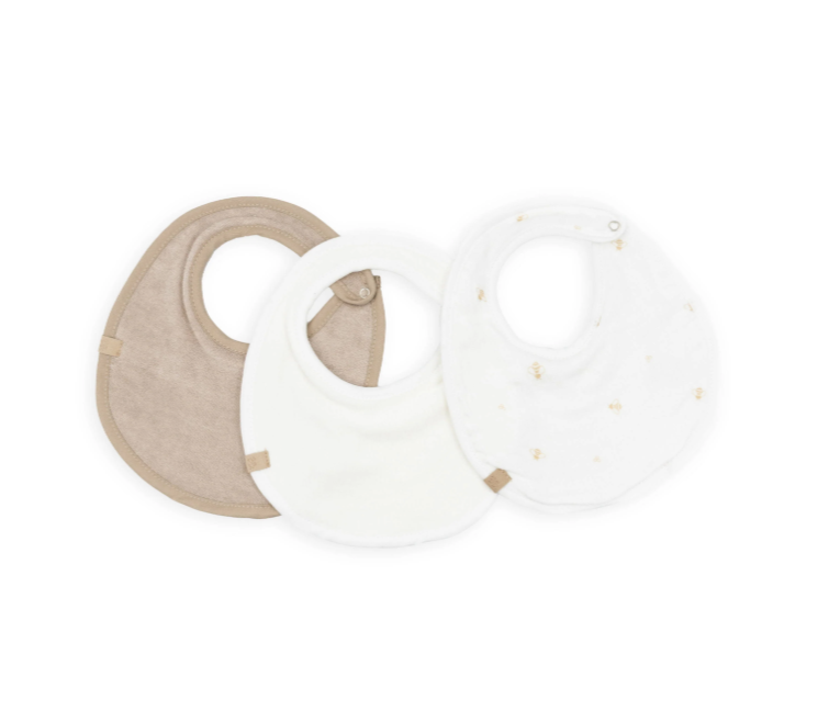 Set 3 bavaglini in spugna