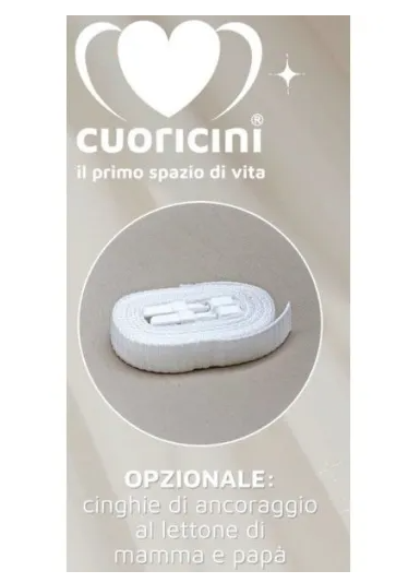 Set cinghie Lettino praim - per ancoraggio al lettone