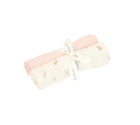 Set 2 swaddle 70x70cm - flower