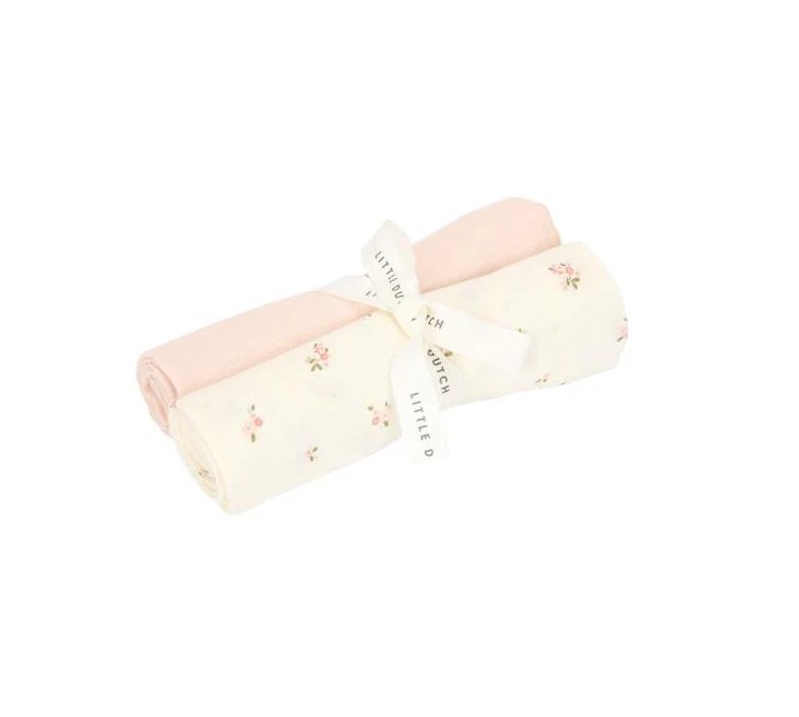 Set 2 swaddle 70x70cm - flower