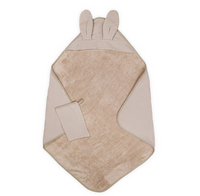 Accappatoio quadrato waffle - Sand