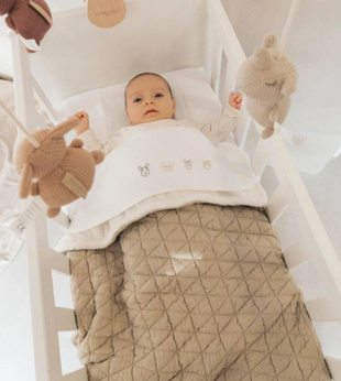 Set lenzuola lettino (lenzuola + angolo) Animal Friends