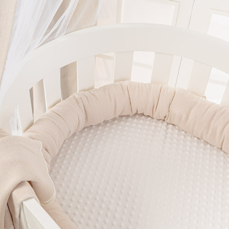 Protezione riduottore bombolino per culla ovale - beige