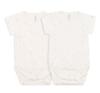 Confezione body maniche corte - Mini hearts - tg. 1 mese