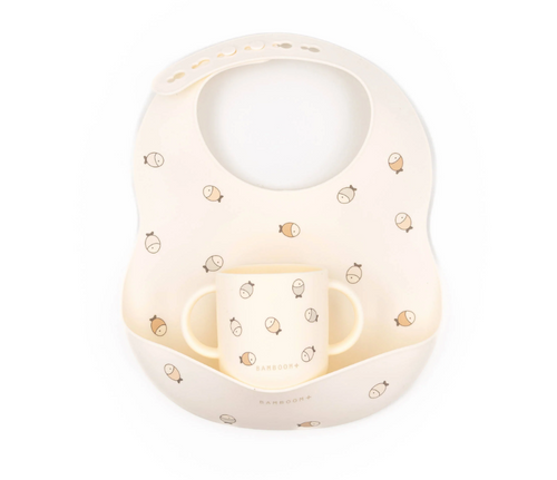 Bavaglino in silicone e tazza - FISHES 242