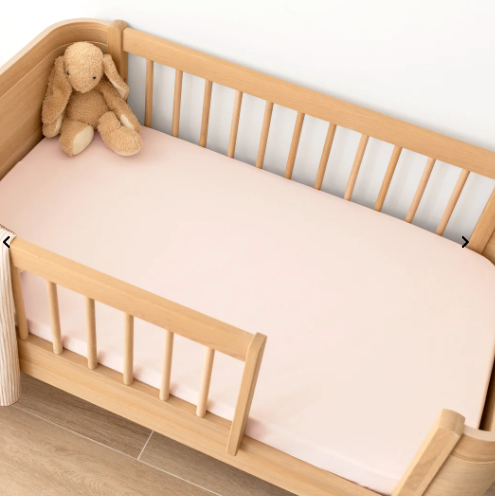 Coprimaterasso per grande culla - rosa 60x120cm