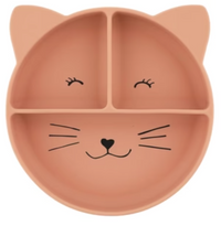 Piatto in silicone con divisori - Mr Cat
