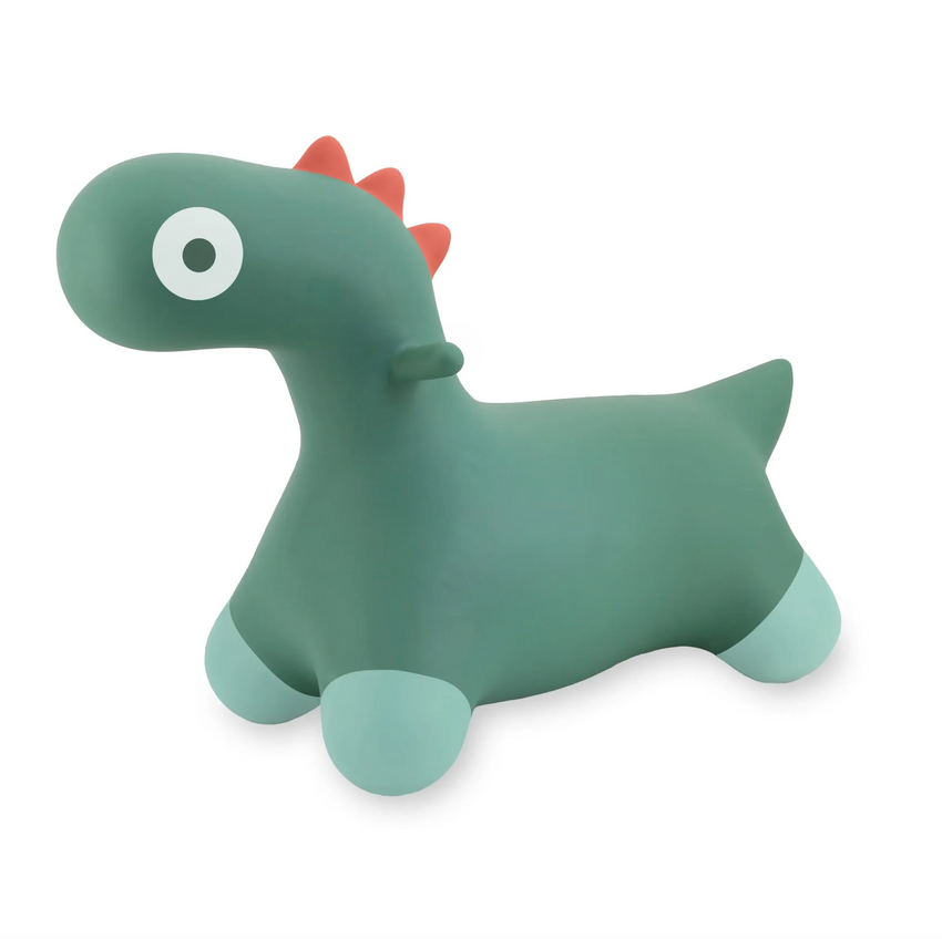 Hoppy Dino Garden Green Cavalcabile Gonfiabile