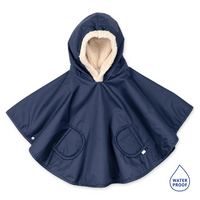 Mantellina blu navy - impermeabile