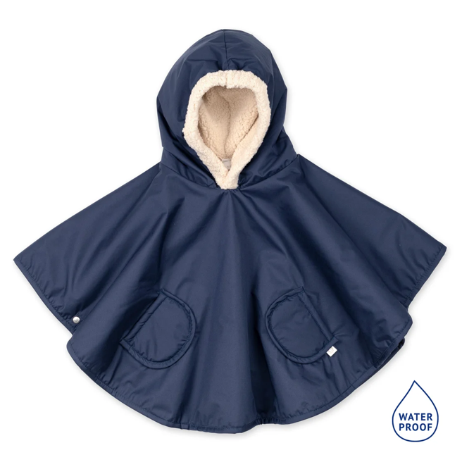 Mantellina blu navy - impermeabile