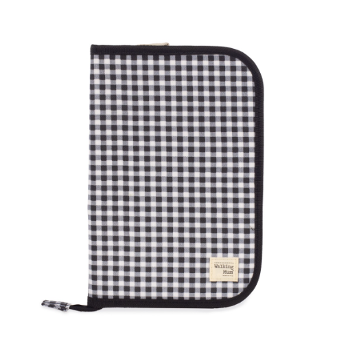 Portadocumenti I love vichy - Black