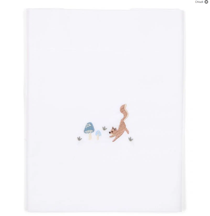 Lenzuola lettino - Forest friends