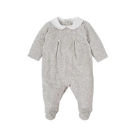 Tutina velluto grigio