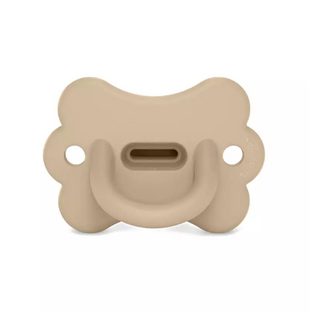 Ciuccio fiore im silicone beige