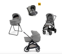Aptica Crystal Grey - Telaio Litio Black