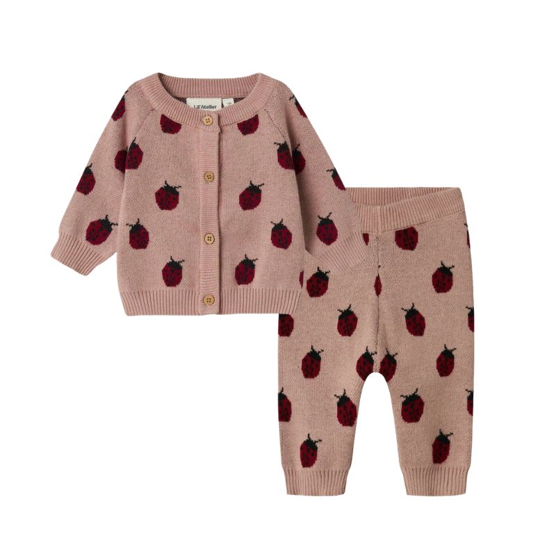 Completino coccinelle tg. 1 mese