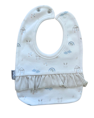 Bavaglino cielo in cotone