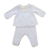 Completino azzurro in ciniglia