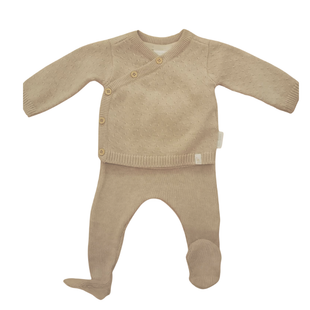 Completino in filo beige - spezzato