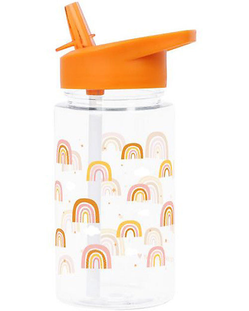 Borraccia con Cannuccia 450 ml - Arcobaleni