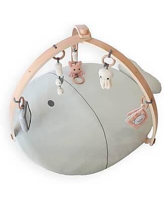 Palestrina Fish con  tappetto + arco in legno