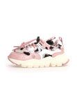 YAMANO 3 JUNIOR. E-CALF/TEDDY, PINK-WHITE-GREY