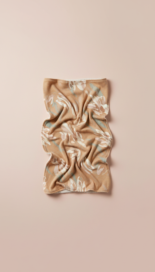 Swaddle Oat caldo con stampa delicata