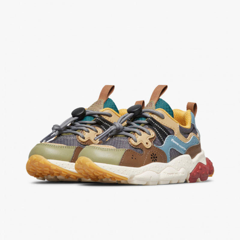 Yamano 3 - Flower Mountain - Militare/Marrone