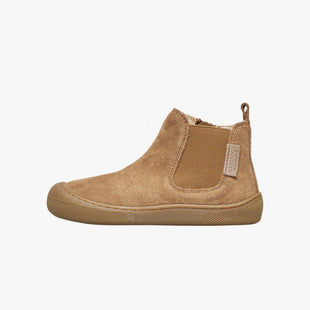 BAREFOOT GLITTY SUEDE - NATURINO - BROWN