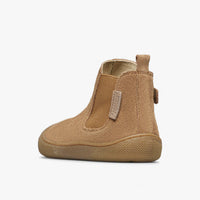 BAREFOOT GLITTY SUEDE - NATURINO - BROWN