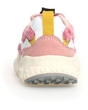 Sneakers Yamano 3 Junior - Teddy - Rosa Multicolore - Ecopelle e Tessuto Tecnico Riciclato
