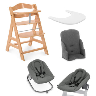 Seggiolone evolutivo Alpha + set newborn