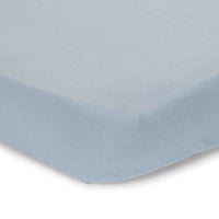 Coprimaterasso con angoli - azzurro