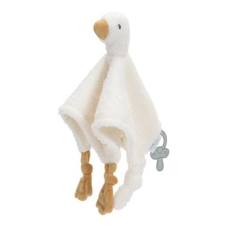 Doudou Oca Little goose con porta ciuccio