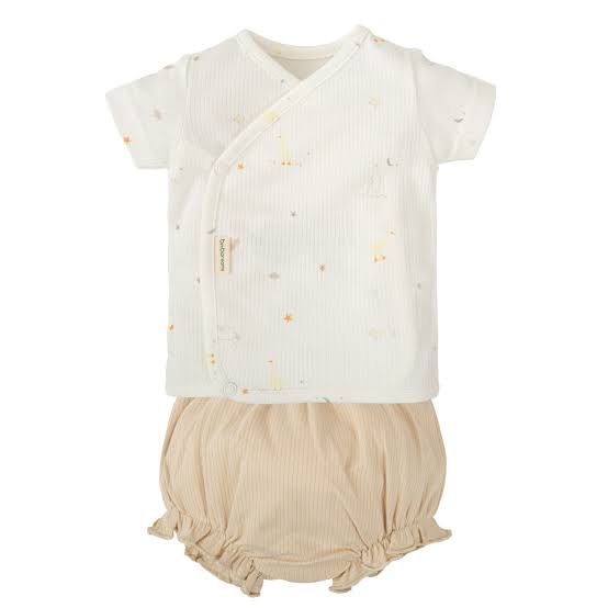 Completino culotte + kimono - forest