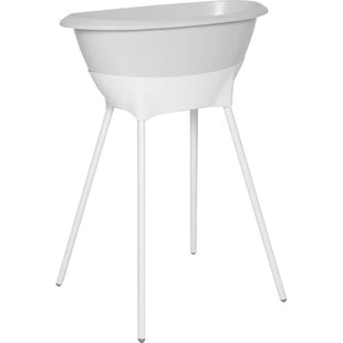 Vaschetta per bagnetto con supporto - grey