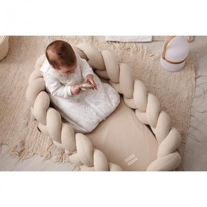 Nido/Riduttore a treccia - beige