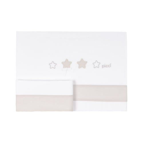 Set lenzuola Culla - beige