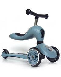 Monopattino e Triciclo 2in1 Highwaykick 1, Blu Acciaio - Da 1 a 5 anni