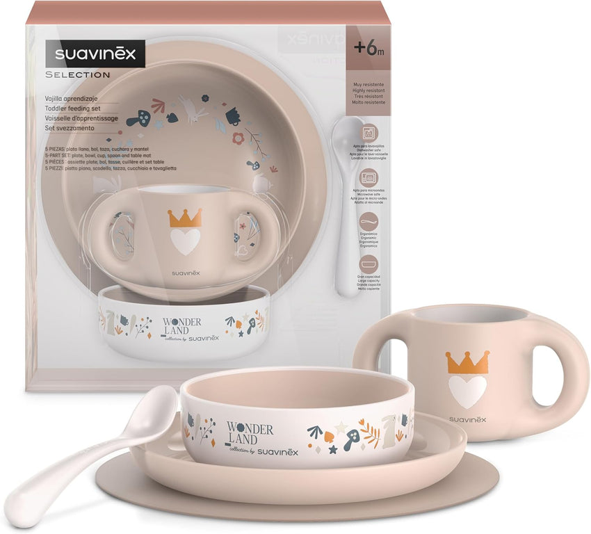 Set pappa Wonderland - rosa