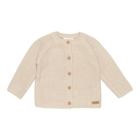 Cardigan fatto a maglia - Beige