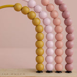 Abaco opaco in legno - Pink